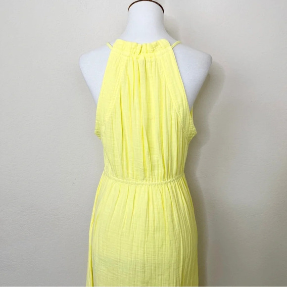 Everyday Ritual Crissie Hi Lo Dress - Pineapple Cotton Bubble Gauze - Picture 7 of 11
